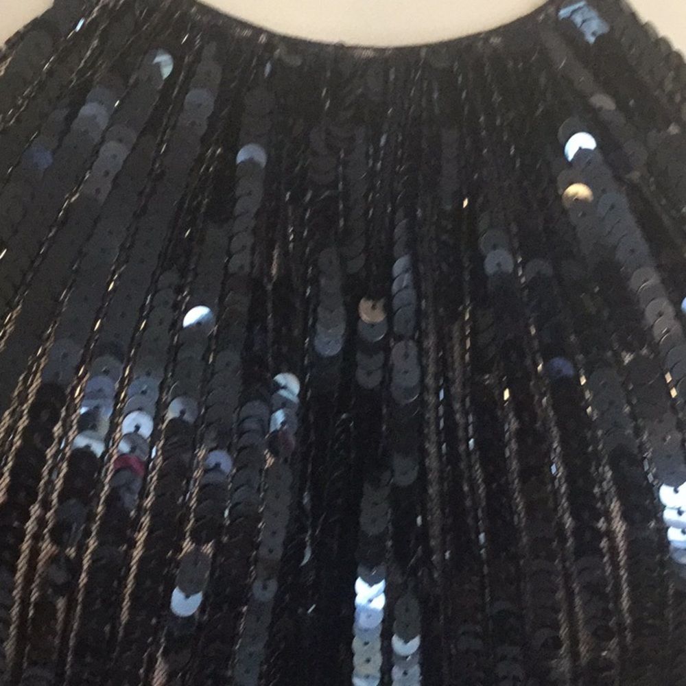 Basix Black Label Sequin Halter - Picture 9 of 13